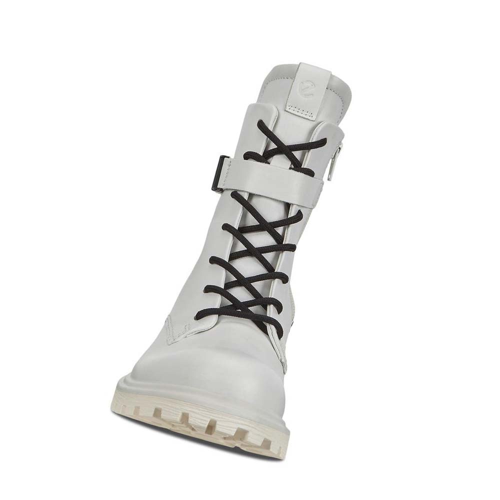 Ecco Tredtray Mid-cut Buckled Støvler Dame Hvite | NO 53SGL